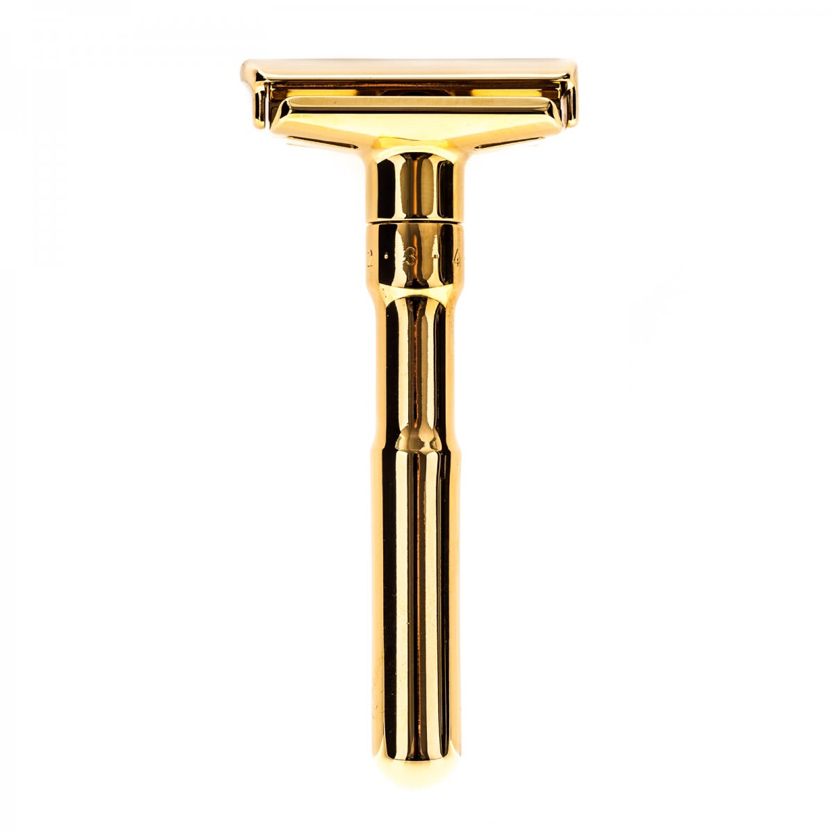 Merkur Futur 702 justerbar säkerhetshyvel (Safety razor) - Guldpläterad