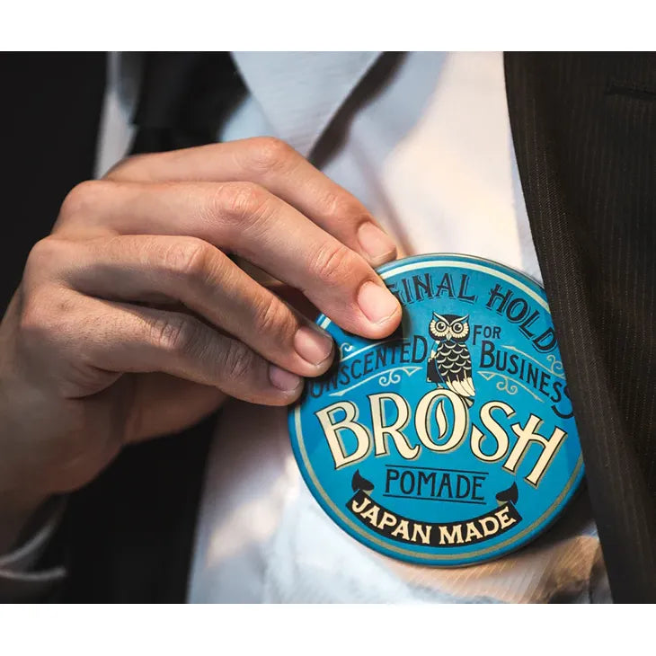 BROSH Pomade Unscented Hårpomada Doftfri Kompakt Storlek 40 g