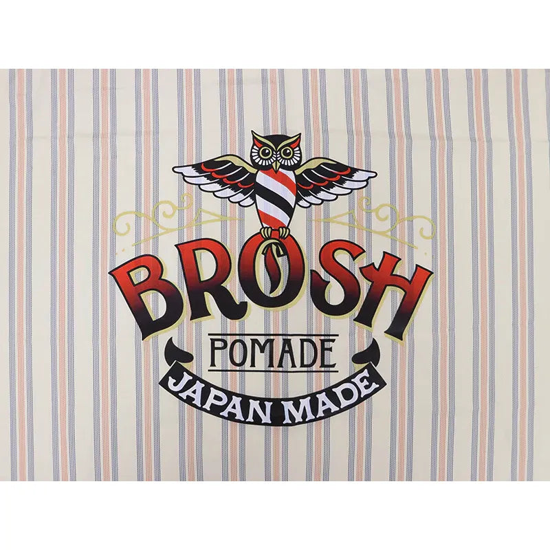 BROSH Classical Stripes Frisörkappa i 100% Polyester för Barberare
