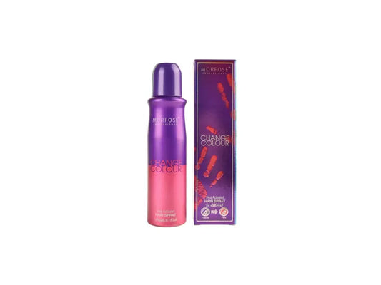 Morfose Change Colour Purple To Pink Hair Spray - 150ml