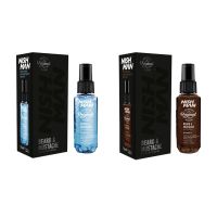 Nishman 75ml Men's Beard Mustache Perfume Spray - Genius & Adonis Scent