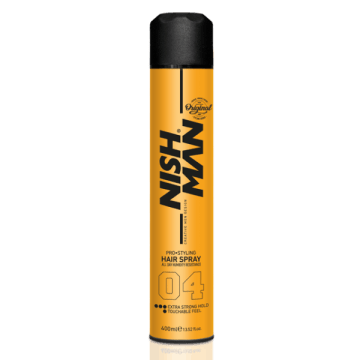 Nishman Hair Spray 400ml 04 Extra Strong