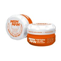 Nishman Aqua Gel Hair Wax 150ml for Strong Hold, Natural Shine