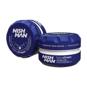 NISHMAN Hair Styling Cream 150ml Natural Look Pliable Medium Hold