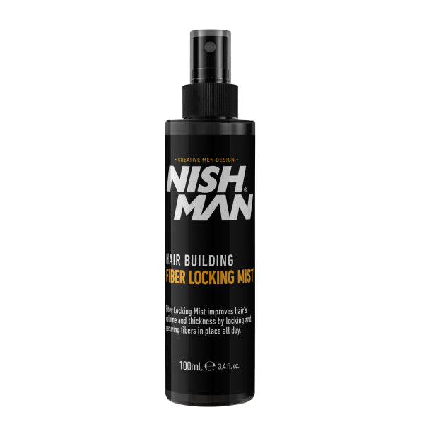 Nishman Professional Hair Locking Mist Spray: Thicken, Protect, Volumize (3.4 fl oz)