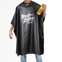 Professional Black Barber One Styling Cape – Water-Resistant Hair Cutting Apron