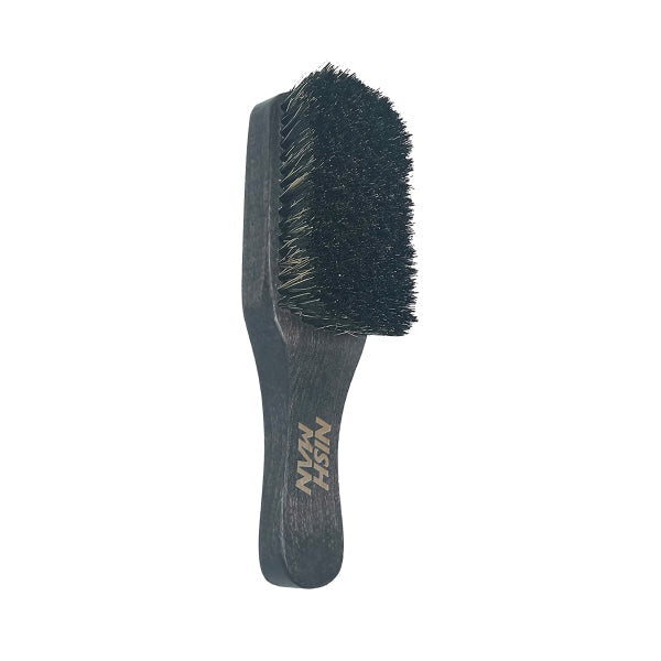 NISHMAN Professional Barber Fade Brush for Hair Styling and Blending