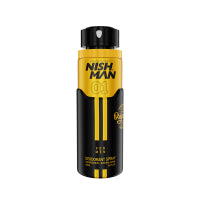 NISHMAN Invigorating Deodorant Spray 200ml: Long-Lasting Freshness & Confident Style