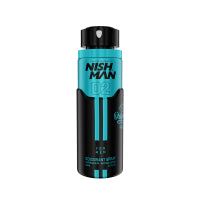 NISHMAN Invigorating Deodorant Spray 200ml: Long-Lasting Freshness & Confident Style