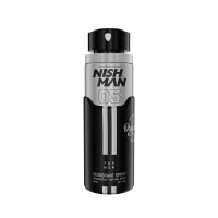 NISHMAN Invigorating Deodorant Spray 200ml: Long-Lasting Freshness & Confident Style
