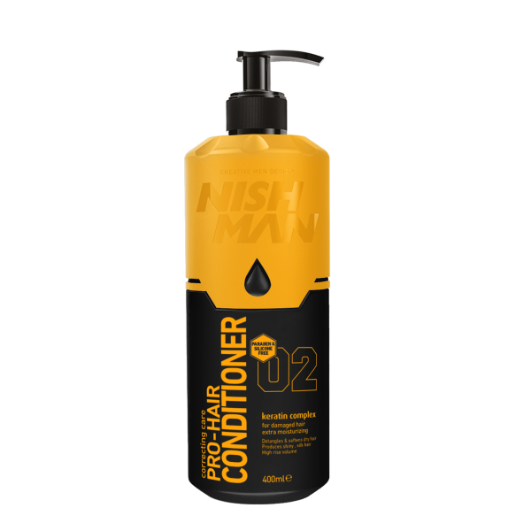 NISHMAN Professional Keratin-Infused Hair Conditioner for Daily Use