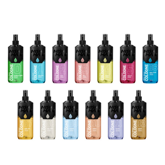 Nishman Men's After Shave Cologne: Refreshing 13.5 fl oz with Multiple Invigorating Scents