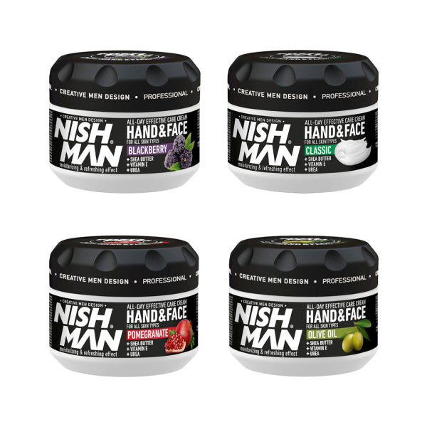 Nishman Aromatic Hand & Face Cream 300ml: Hydrating, Soothing, and Stress-Relieving