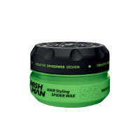 NISHMAN Aqua Spider Hair Wax 150ml - Strong Hold, Web Effect, All-Day Style