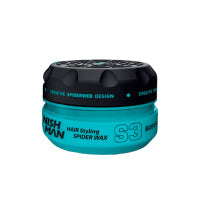 NISHMAN Aqua Spider Hair Wax 150ml - Strong Hold, Web Effect, All-Day Style