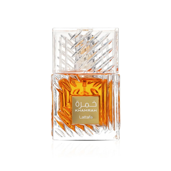 Lattafa Khamrah Lyxig Gourmand Eau de Parfum 100ml – Kryddig Sötma Träig Unisex Doft