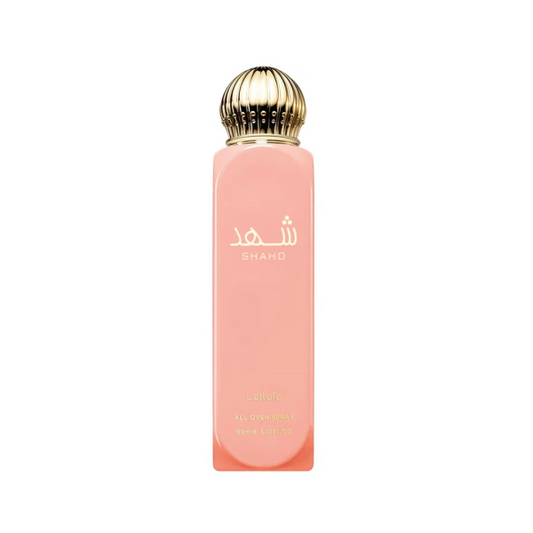 Lattafa Shahd All Over Spray 150ml – Förtrollande Unisexdoft med Honung och Blommor