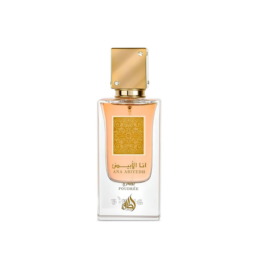 Lattafa Ana Abiyedh Poudrée 60ml Eau de Parfum – Pudrig Elegant Feminin Långvarig Doft