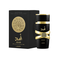 Lattafa Asad 100ml EDP Mörk, Sofistikerad Unisex Doft med Kryddiga Toner