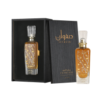 Lattafa Safwaan L'autre Oud Förförisk Eau de Parfum: Mystisk Rökig Oudh Doft