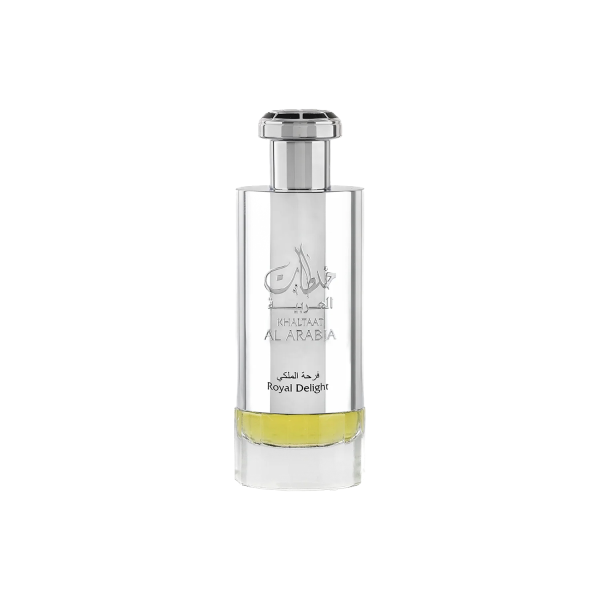Lattafa Khaltaat Al Arabia Royal Delight 100ml EDP: Kunglig Doftupplevelse med Fruktiga och Träiga Toner