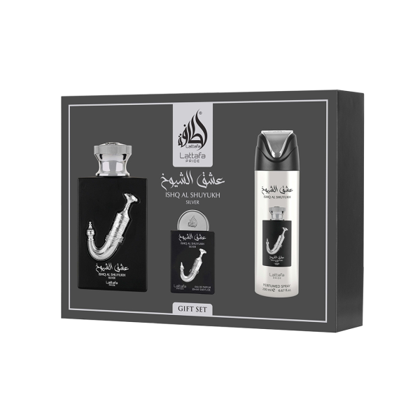 Ishq Al Shuyukh Silver Giftset