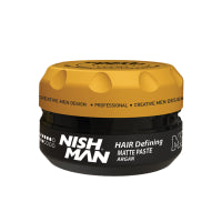 Nishman Professional Matte Series Hair Styling Wax for High Hold & Volume