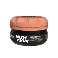 Nishman Professional Matte Series Hair Styling Wax for High Hold & Volume