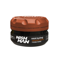 Nishman Professional Matte Series Hair Styling Wax for High Hold & Volume