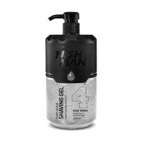 NISHMAN Professional Shaving Gel 1000ml Large Bottle for Smooth Shaves