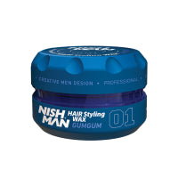 NISHMAN 150ml Professional Hair Styling Wax: Ultimate Shine, Strong Hold, Versatile
