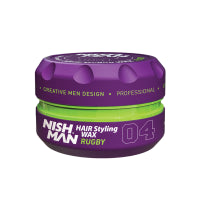 NISHMAN 150ml Professional Hair Styling Wax: Ultimate Shine, Strong Hold, Versatile