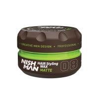 NISHMAN 150ml Professional Hair Styling Wax: Ultimate Shine, Strong Hold, Versatile