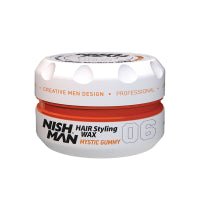 NISHMAN 150ml Professional Hair Styling Wax: Ultimate Shine, Strong Hold, Versatile