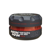 NISHMAN 150ml Professional Hair Styling Wax: Ultimate Shine, Strong Hold, Versatile