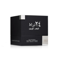 Lattafa 24 Carat White Gold Eau De Parfum, Lyxig Unisex Trä-Blommig Doft, 100 ml