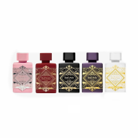 Lattafa Badee Al Oud Lyxig Parfymsamling Miniatyrer 5x5ml – Oudh Dofter Reseset