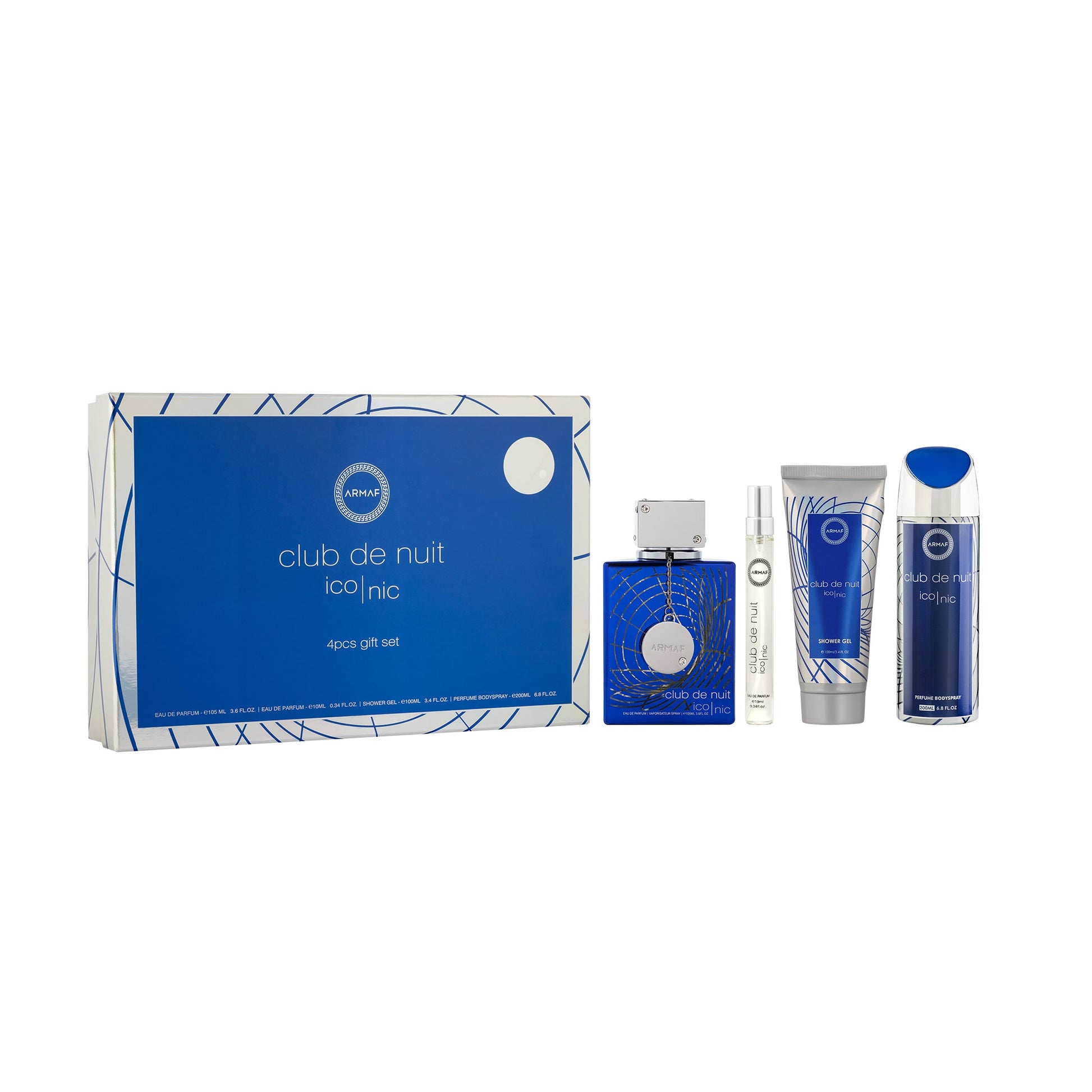 CLUB DE NUIT ICONIC 4 PCS GIFT SET