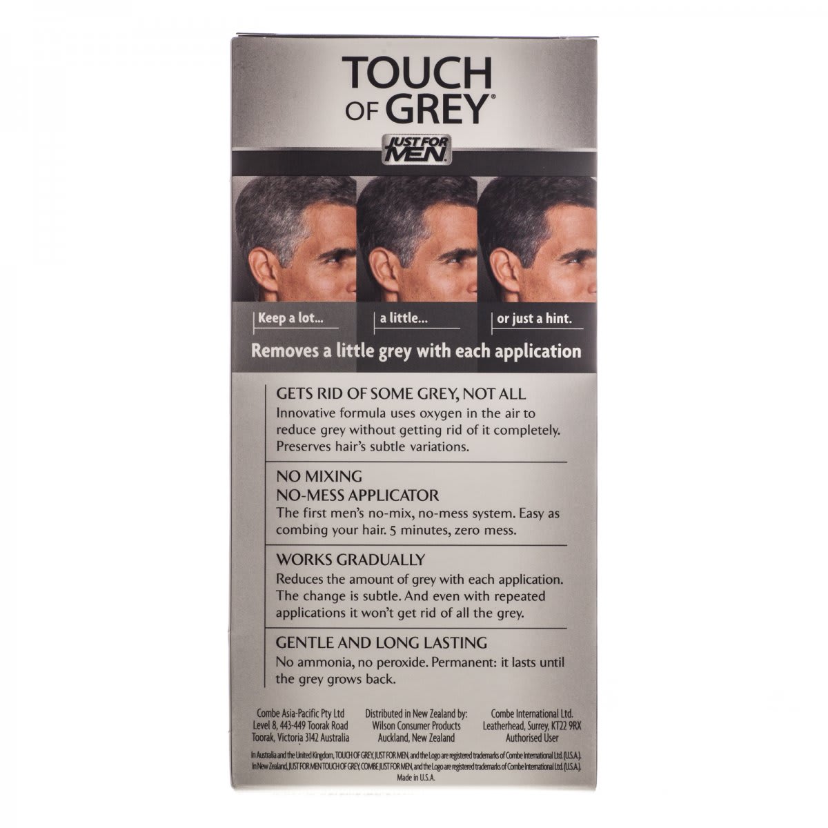 Just For Men - Touch of Grey - Black Grey – bild 2
