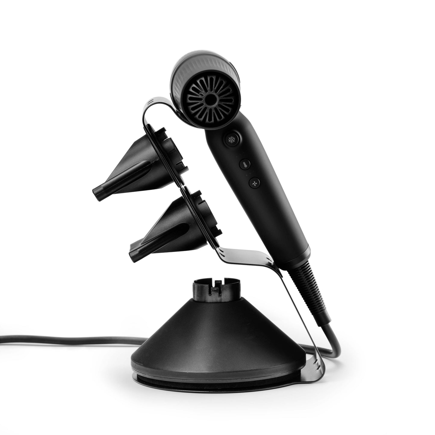 Sleek Metal Hair Dryer Holder Stand for Cera Black Jet, Sage Jet, Digital Care