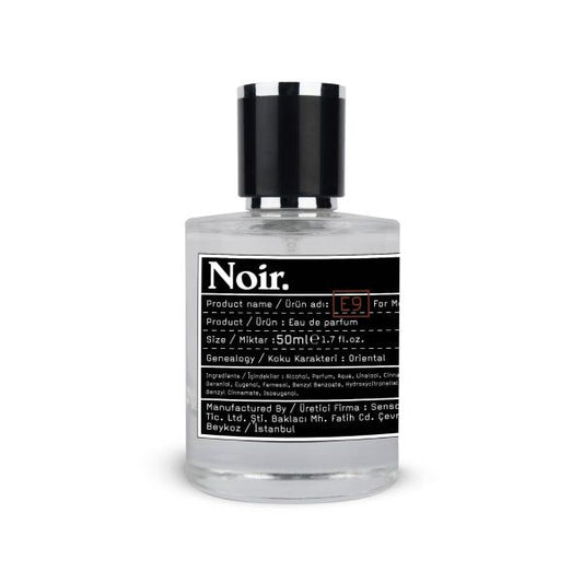 NOIR PERFUME 50 ML E9 BOXED