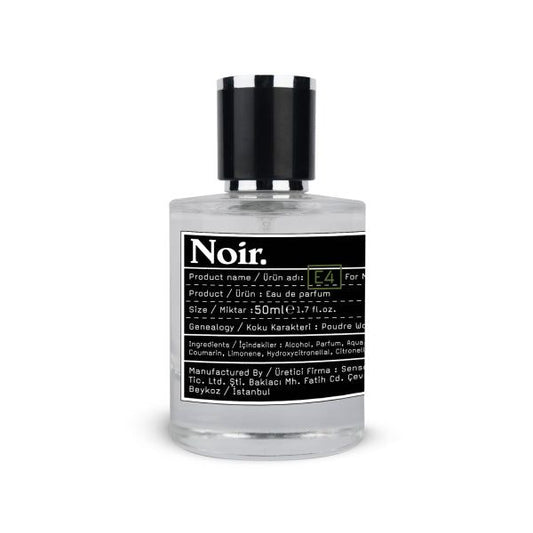 NOIR PERFUME 50 ML E4 BOXED