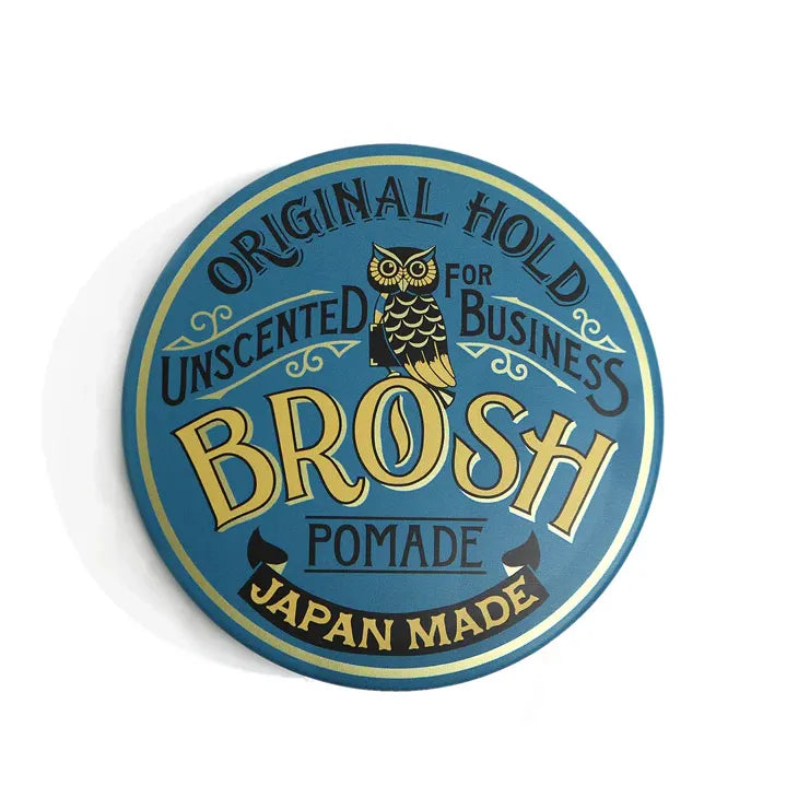 BROSH Pomade Unscented Hårpomada Doftfri Kompakt Storlek 40 g