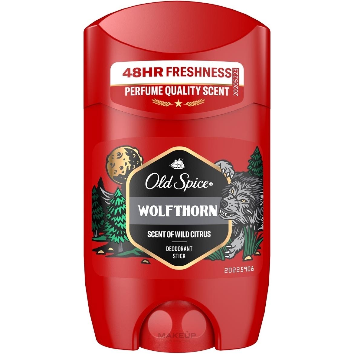 Old Spice Wolfthorn Men's Deodorant Stick: 48-Hour Freshness, Wild Citrus Scent