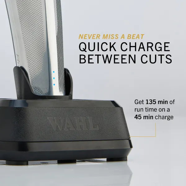 Wahl HI-VIZ Professional Cordless Hair Trimmer with DLC Blade for Barbers