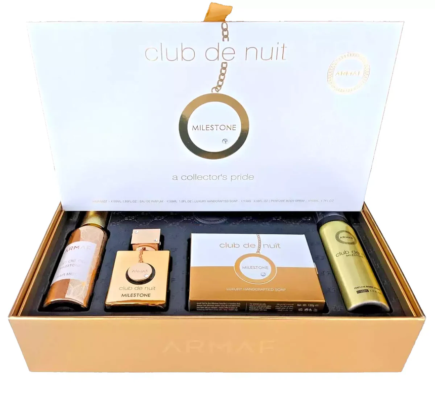 CLUB DE NUIT MILESTONE 4PC GIFT SET