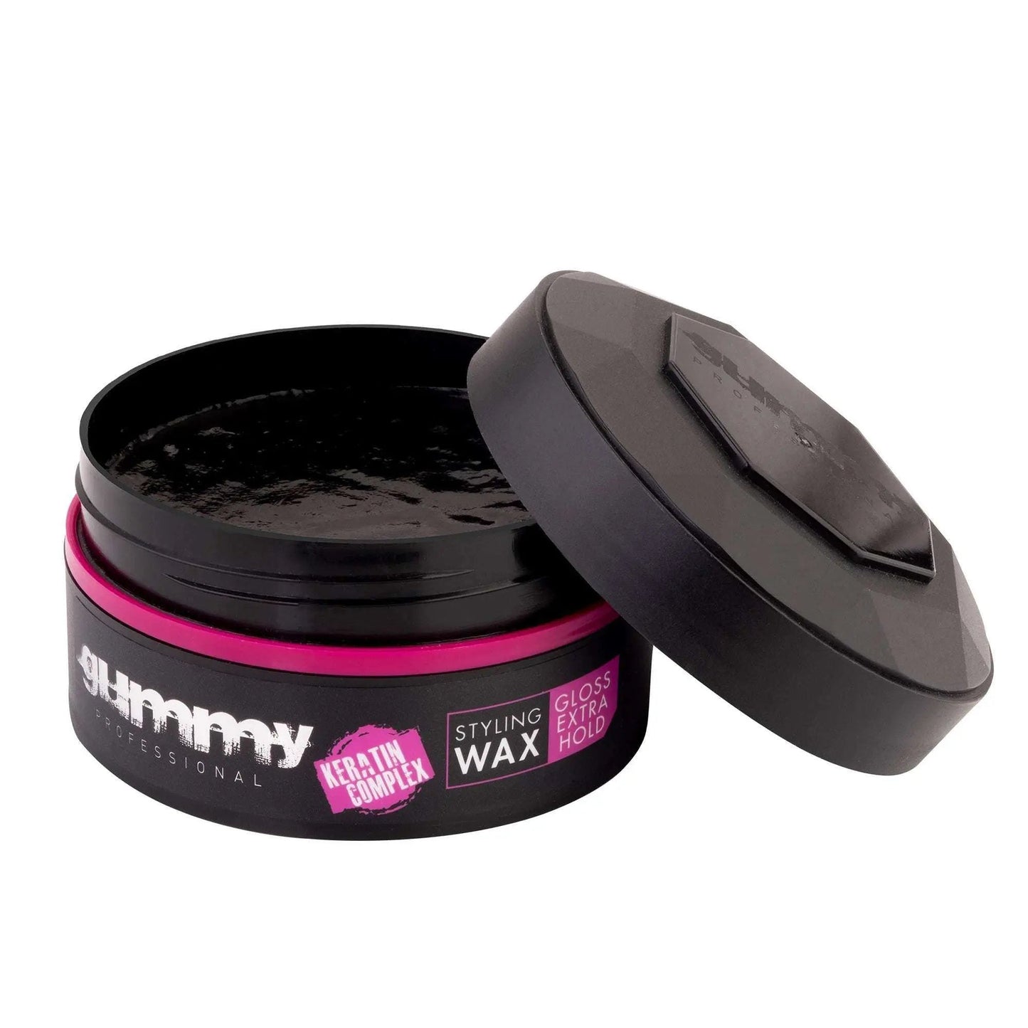 GUMMY STYLING WAX 150 ml for glossy, extra hold hair styling, water-based, paraben-free.