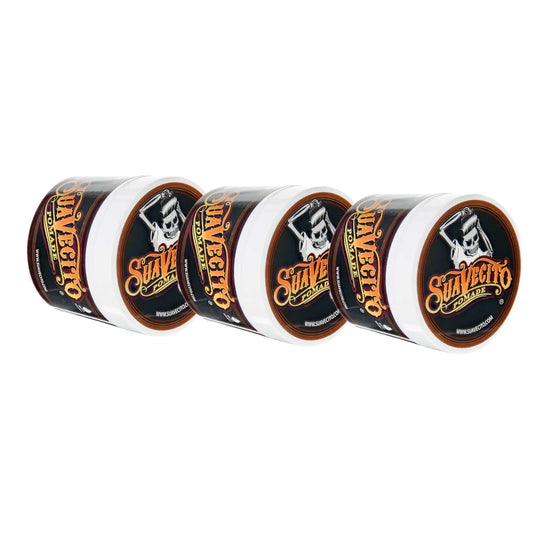 Suavecito Original Hold Pomade 3-Pack for Medium Hold & High Shine