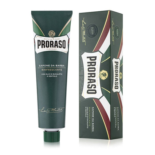 Proraso Green Line Rakkräm med Mentol och Eukalyptus, 150 ml