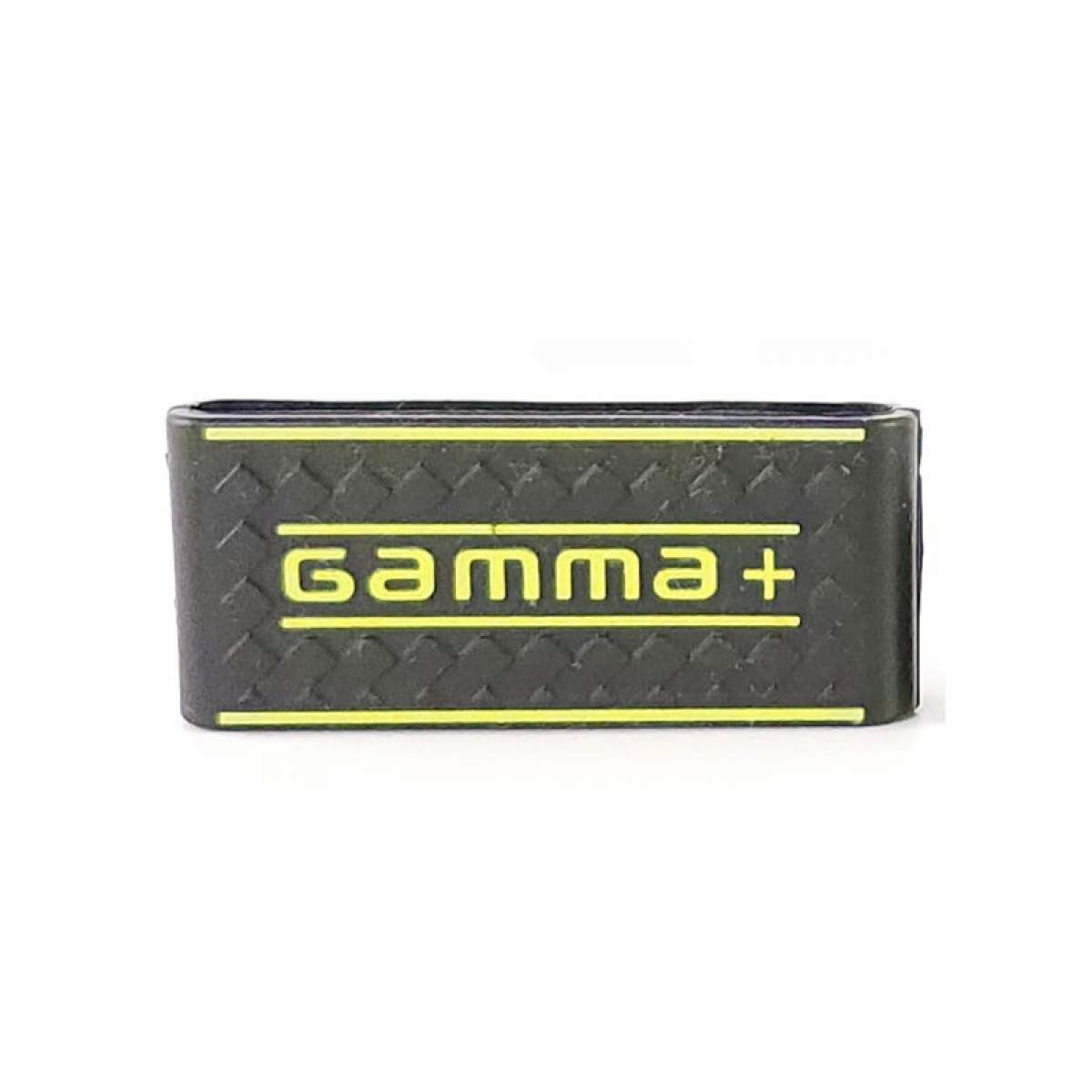 Gamma Piú Large Black Rubber Grip Ring for Clippers and Shavers